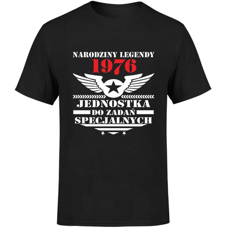 Narodziny legendy 1976 jednostka do zadań specjalnych Koszulka męska prezent