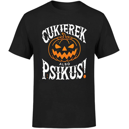 Cukierek albo psikus! Koszulka męska prezent