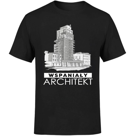 Wspaniały architekt Koszulka męska prezent