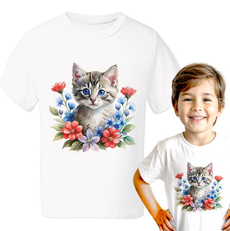 Kotek Koszulka chłopięca dziecięca prezent