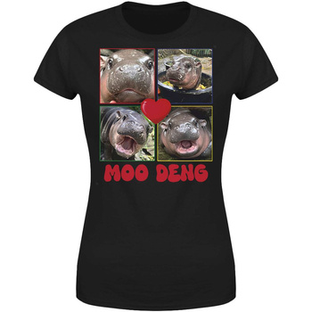 Moo Deng Koszulka damska prezent