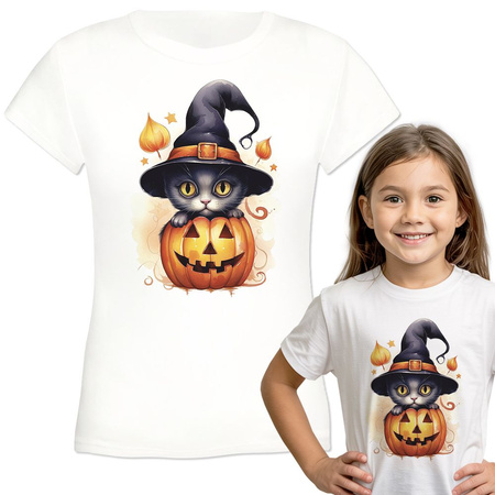 Halloween Koszulka dziewczęca dziecięca prezent