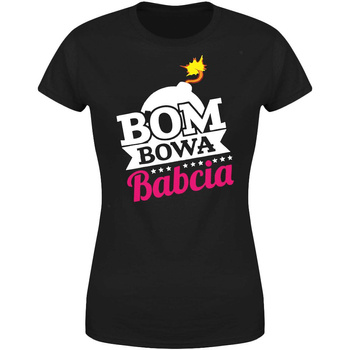 Bombowa Babcia Koszulka damska prezent