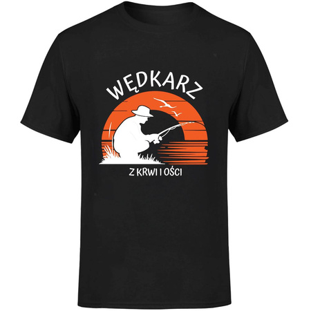 Wędkarz z krwi i ości Koszulka męska prezent