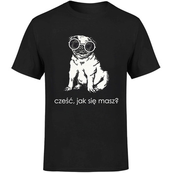 Cześć jak się masz? Koszulka męska prezent