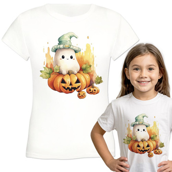 Halloween Koszulka dziewczęca dziecięca prezent