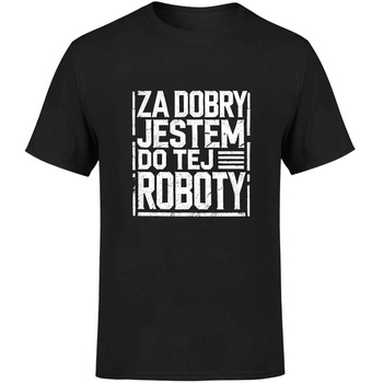 Za dobry jestem do tej roboty Koszulka męska prezent