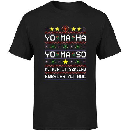 Yo ma ha yo ma so Koszulka męska prezent