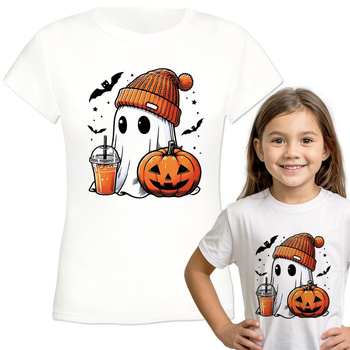 Halloween Koszulka dziewczęca dziecięca prezent