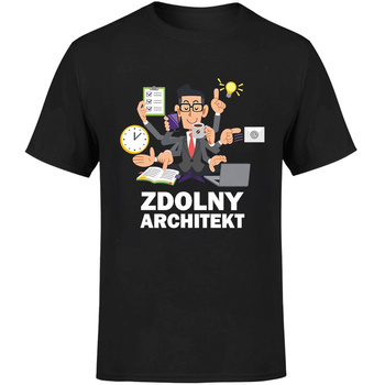 Zdolny architekt Koszulka męska prezent
