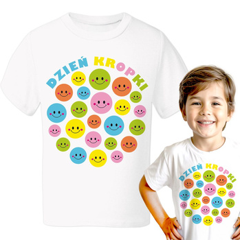Dzień Kropki Koszulka chłopięca dziecięca prezent