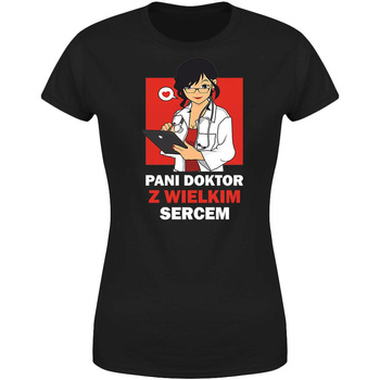 Pani doktor z wielkim sercem Koszulka damska prezent