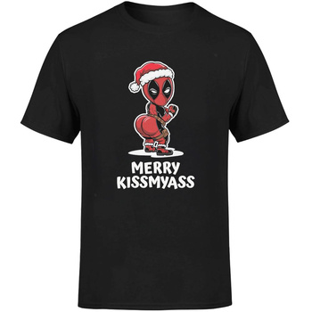 Merry kissmyass Koszulka męska prezent