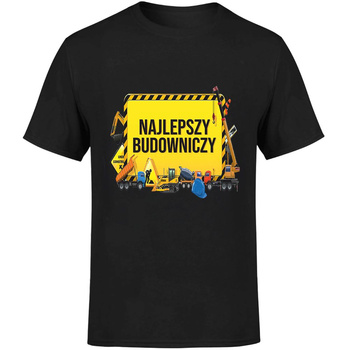 Najlepszy budowniczy Koszulka męska prezent