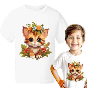 Kotek Koszulka chłopięca dziecięca prezent