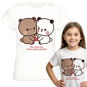 You are my favourite person Koszulka dziewczęca dziecięca prezent