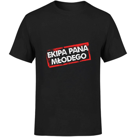 Ekipa pana młodego Koszulka męska prezent