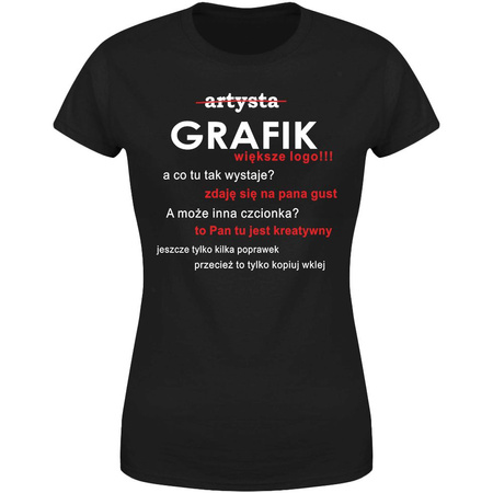 Artysta grafik Koszulka damska prezent