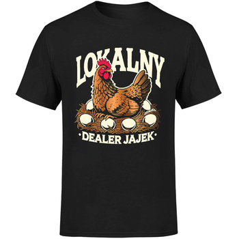 Lokalny dealer jajek Koszulka męska prezent