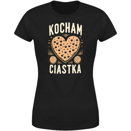 Kocham ciastka Koszulka damska prezent
