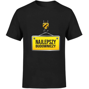 Najlepszy budowniczy Koszulka męska prezent