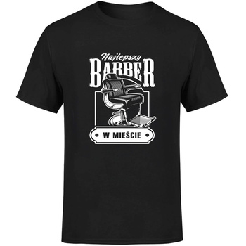 Najlepszy barber w mieście Koszulka męska prezent