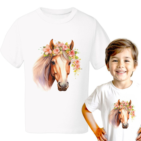 Koń Koszulka chłopięca dziecięca prezent
