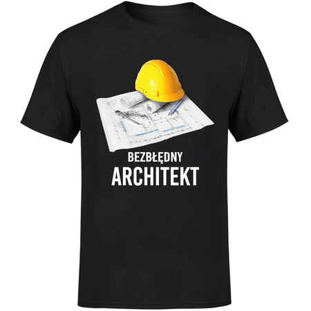 Bezbłędny architekt Koszulka męska prezent