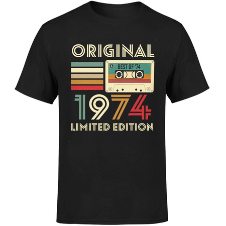 Original 1974 limited edition Koszulka męska prezent