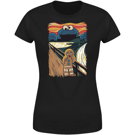 Ciastek i ciasteczkowy potwór Koszulka damska prezent