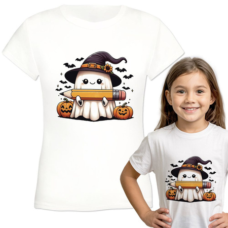 Halloween Koszulka dziewczęca dziecięca prezent