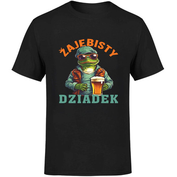 Żajebisty dziadek Koszulka męska prezent