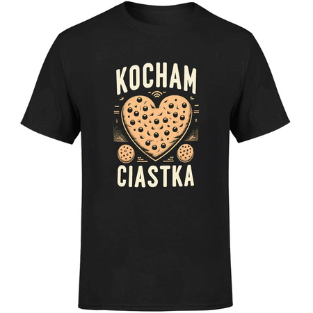 Kocham ciastka Koszulka męska prezent