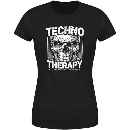 Techno therapy Koszulka damska prezent