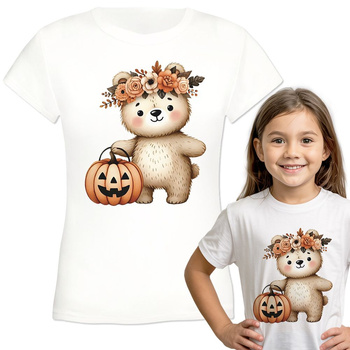 Halloween Koszulka dziewczęca dziecięca prezent