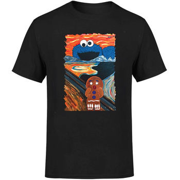 Ciastek i ciasteczkowy potwór Koszulka męska prezent