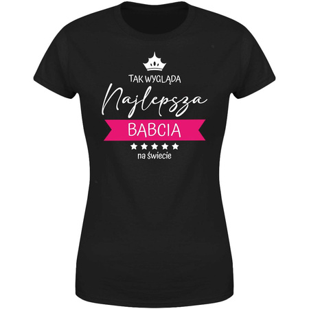 Najlepsza Babcia na świecie Koszulka damska prezent