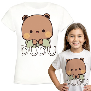 DUDU Koszulka dziewczęca dziecięca prezent