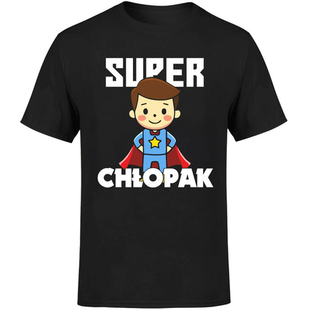 Super chłopak Koszulka męska prezent