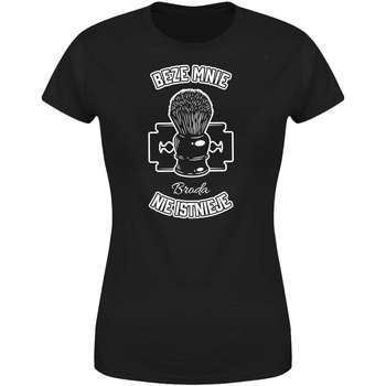 Beze mnie broda nie istnieje Koszulka damska prezent