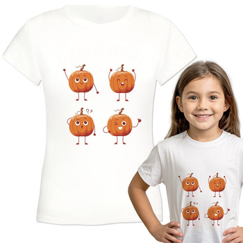 Halloween Koszulka dziewczęca dziecięca prezent