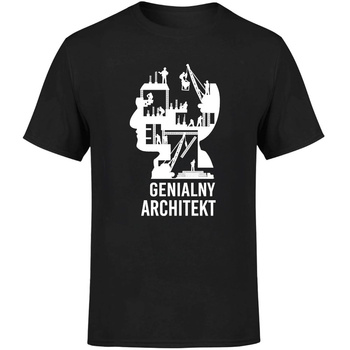 Genialny architekt Koszulka męska prezent
