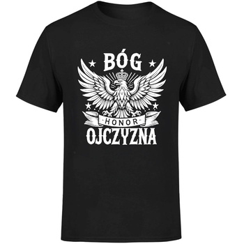 Bóg Honor Ojczyzna Koszulka męska prezent