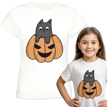 Halloween Koszulka dziewczęca dziecięca prezent