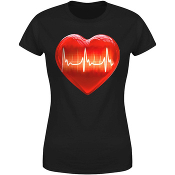 Serce linia życia Koszulka damska prezent