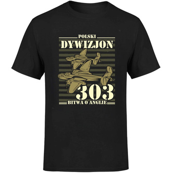 Polski dywizon 303 bitwa o Anglie Koszulka męska prezent