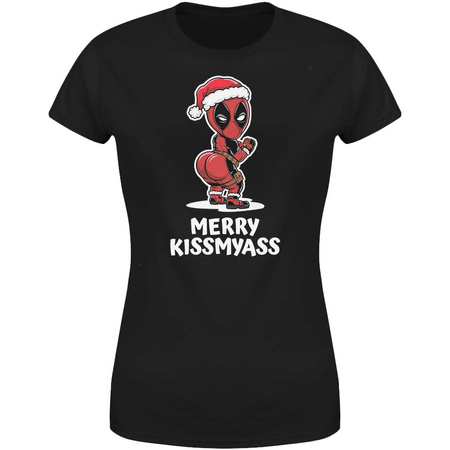 Merry kiss my ass Koszulka damska prezent