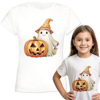 Halloween Koszulka dziewczęca dziecięca prezent