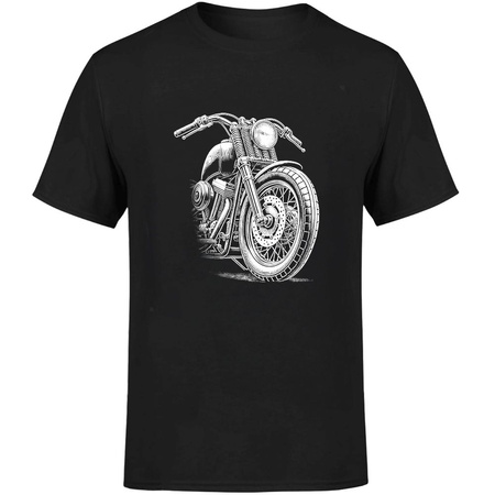 Motocykl chopper Koszulka męska prezent