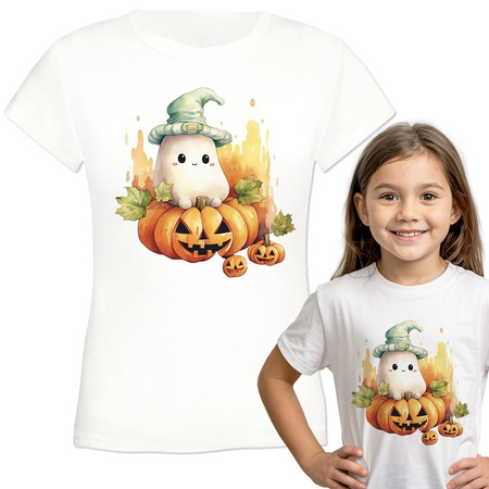 Halloween Koszulka dziewczęca dziecięca prezent